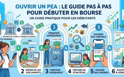 Ouvrir un PEA : Le guide pas à pas pour débuter en bourse